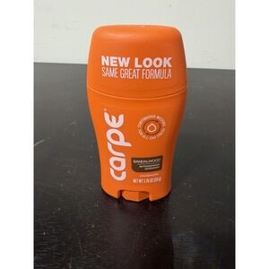 Carpe 100HR Sweat Odor Control Antiperspirant Deodorant SANDALWOOD   1.76oz
